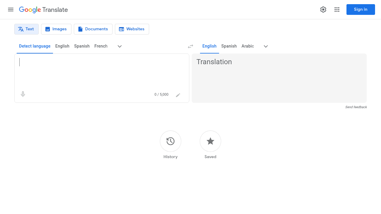 Google Docs and Google Translate for resumes