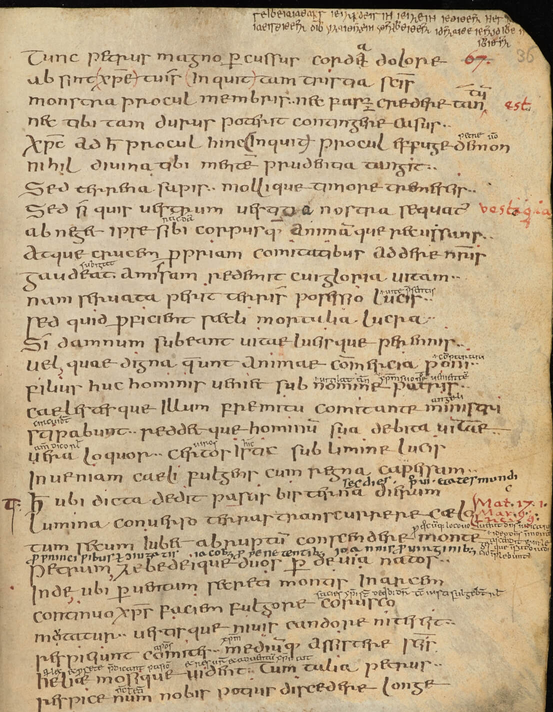 Juvencus cryptogram — one of the earliest surviving examples of written Welsh, 9th century