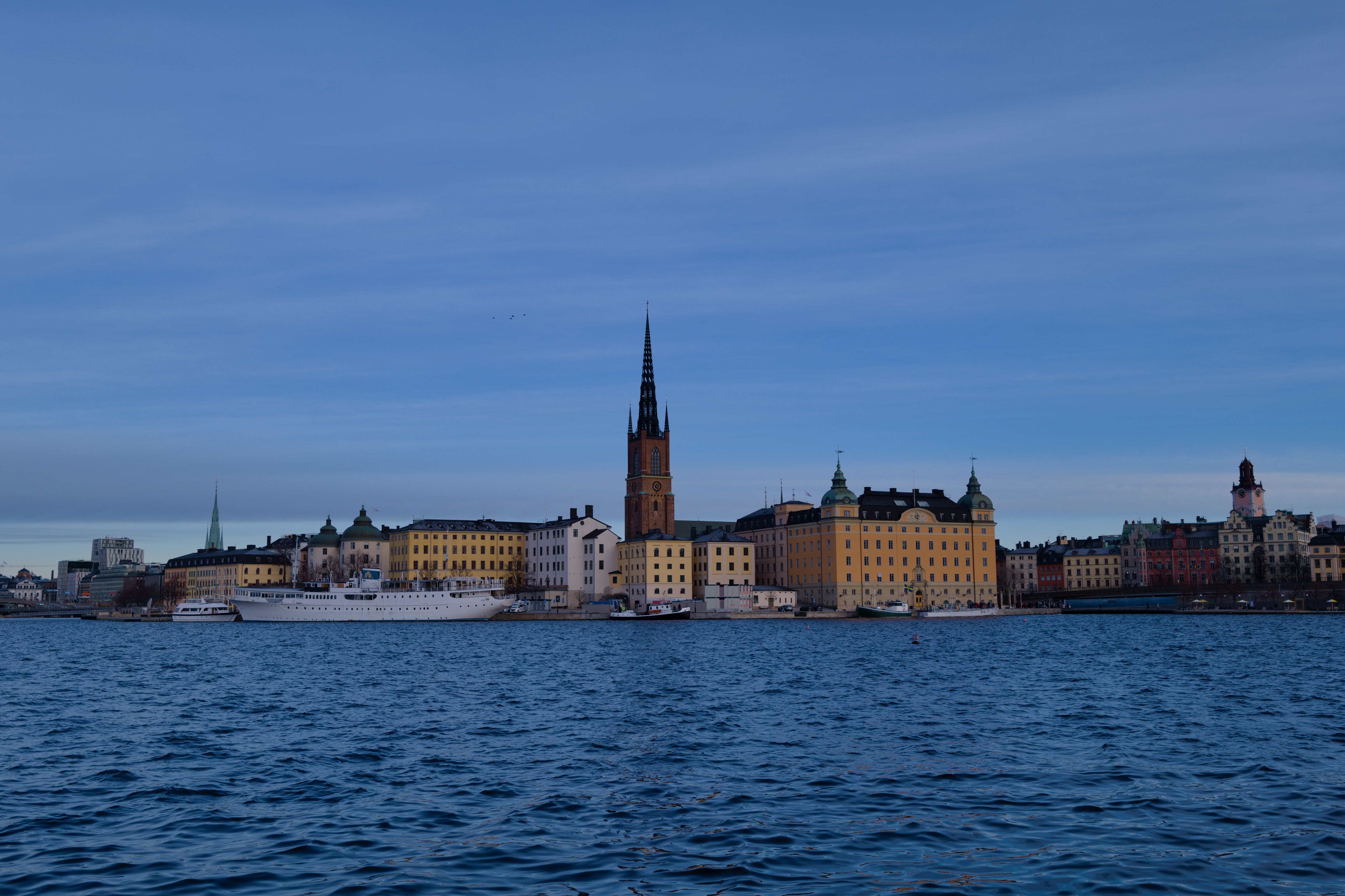 Stockholm waterfront skyline